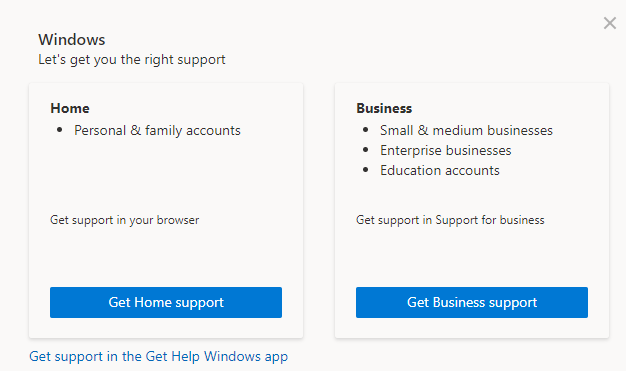 Help.microsoft.com Talk to a Person In Windows Support